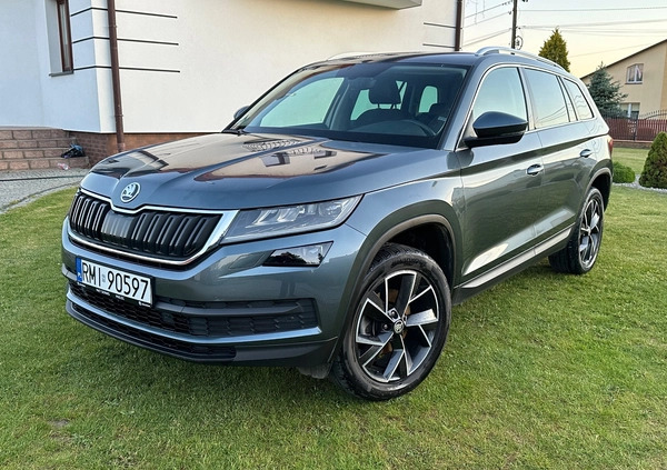 Skoda Kodiaq cena 111500 przebieg: 50500, rok produkcji 2019 z Mielec małe 106